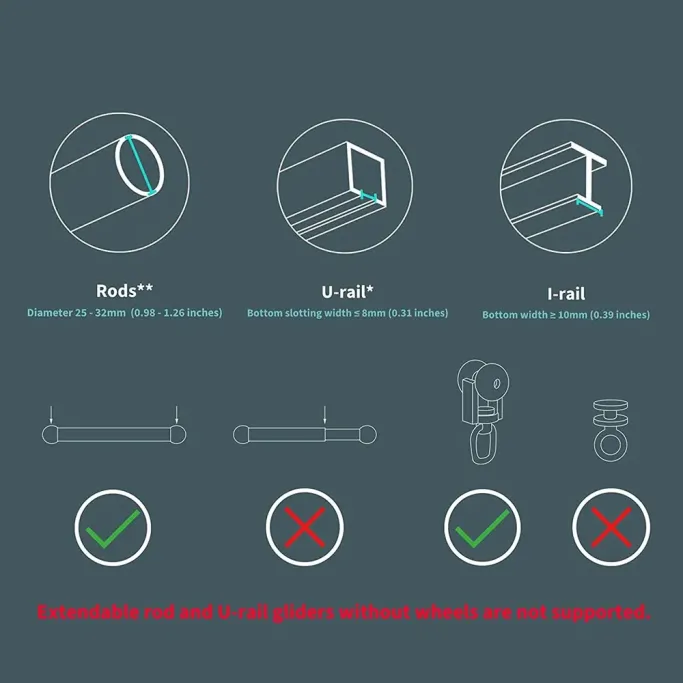 Motor inteligent pentru automatizare perdele / draperii smart Aqara Curtain Driver E1 ROD EU, ZigBee, versiunea Europeana Aqara 