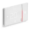 Termostat încastrabil smart Bticino Smarther with Netatmo - white, pentru centrală pe gaz, încălzire sau răcire în părdoseală Bt
