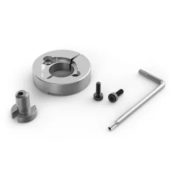Resigilat: Adaptor pentru cilindrul existent Tedee Adapter Silver, compatibil cu încuietoarea inteligentă Tedee Smart Lock Tedee