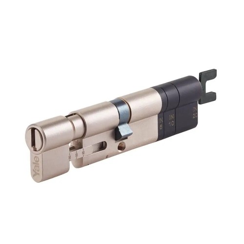 Pachet Încuietoare inteligentă Yale Linus Smart Lock L2, argintie + Cilindru de siguranță Yale 30-65mm / 30-60mm - 4