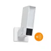 Cameră de supraveghere prentru exterior inteligentă Netatmo Smart Outdoor Camera with Siren, White, WiFi, proiector LED integrat