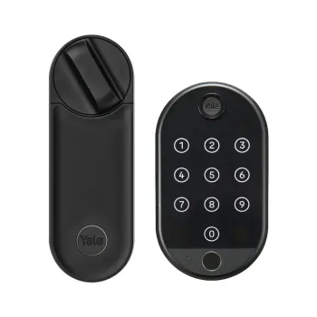 Pachet Încuietoare inteligentă Yale Linus Smart Lock L2, negru mat + tastatură cu amprentă Yale - 1