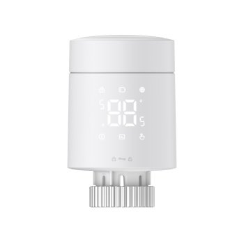 Cap robinet termostat pentru calorifer smart Aqara Radiator Thermostat W600, ZigBee, Matter over Thread, Spatial Intelligence Aq