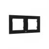 Shelly Wall Frame 2 (pentru comutator de perete) Ð Negru
