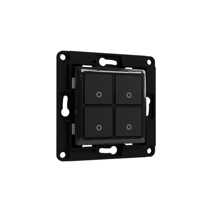 Shelly Wall Switch 4 - negru