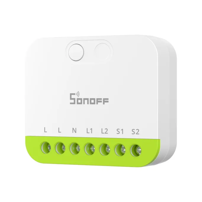 Sonoff MINI-ZB2GS Ð Releu Inteligent Mini Zigbee 3.0, 10A, Cu Fir de Nul, Design Extreme _i Finisaj Silver