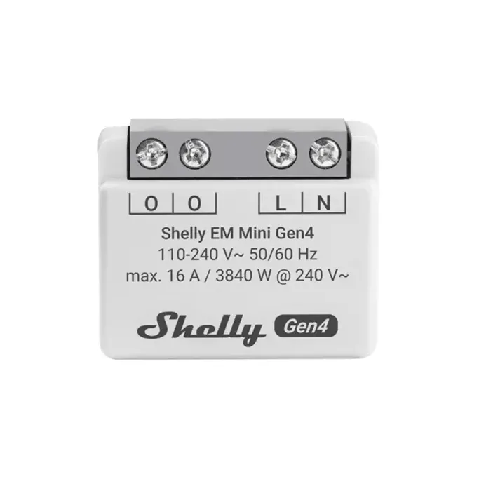 Shelly EM Mini Gen4 – Contor energie Matter 16A