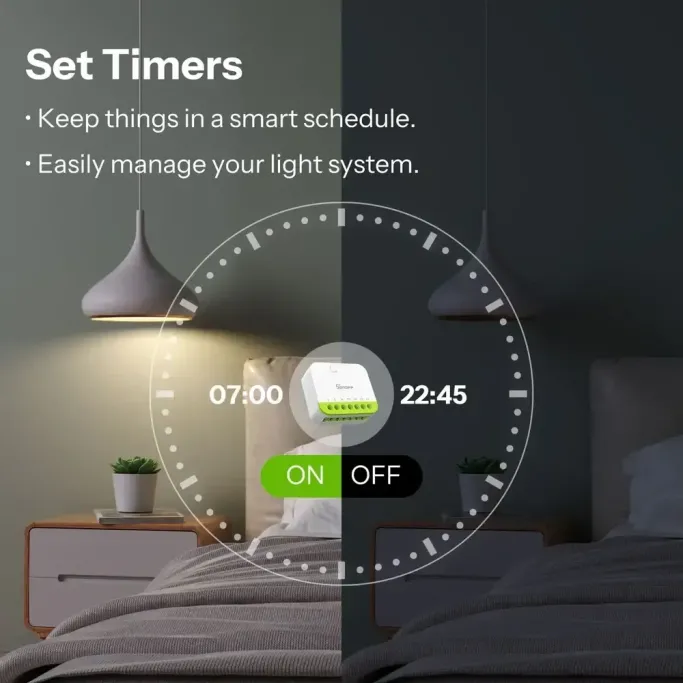 SONOFF MINI DUO MINI-ZB2GS – Smart Switch Zigbee 2 canale