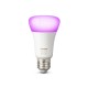 Set 2 becuri LED Smart Philips HUE A19  RGBW, 9.5W, 800 lumeni, E27, Clasa F Philips Hue - 3