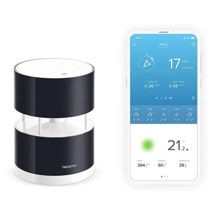 Modul de vânt / anemometru inteligent Netatmo WiFi Netatmo - 2