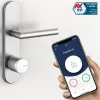 Încuietoare inteligentă Tedee Smart Lock PRO, Bluetooth 5.0 (BLE), Gri, Compatibilă cu Google Home, Apple HomeKit, Fibaro, Homey