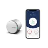 Încuietoare inteligentă Tedee Smart Lock PRO, Bluetooth 5.0 (BLE), Gri, Compatibilă cu Google Home, Apple HomeKit, Fibaro, Homey