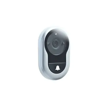 Vizor electronic Yale Memory+, LCD 4", 0.3 MP, 105°, sonerie integrata pe exterior de 80dB Yale - 1