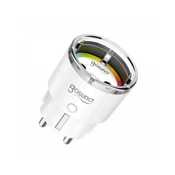 Priza inteligenta wireless Gosund SP111, WiFi, 15A, protectie copii, monitorizare consum, compatibila Smart Life / Tuya Gosund -