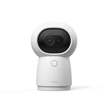 Cameră Smart Aqara G3 EU, hub Zigbee 3.0 integrat, IR, AI, 2K, 360°, Wi-Fi 2.4 & 5GHz, compatibilă Homekit, versiunea Europeană 