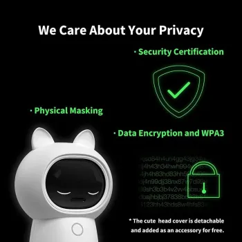 Cameră Smart Aqara G3 EU, hub Zigbee 3.0 integrat, IR, AI, 2K, 360°, Wi-Fi 2.4 & 5GHz, compatibilă Homekit, versiunea Europeană 